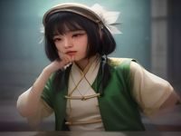 证件照抠图后换红底效果图，人物边缘干净，红色背景均匀，符合证件照标准